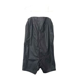 RICK OWENS Strapless Short Bodybag Romper Stone Washed‎ NWT Sz 40